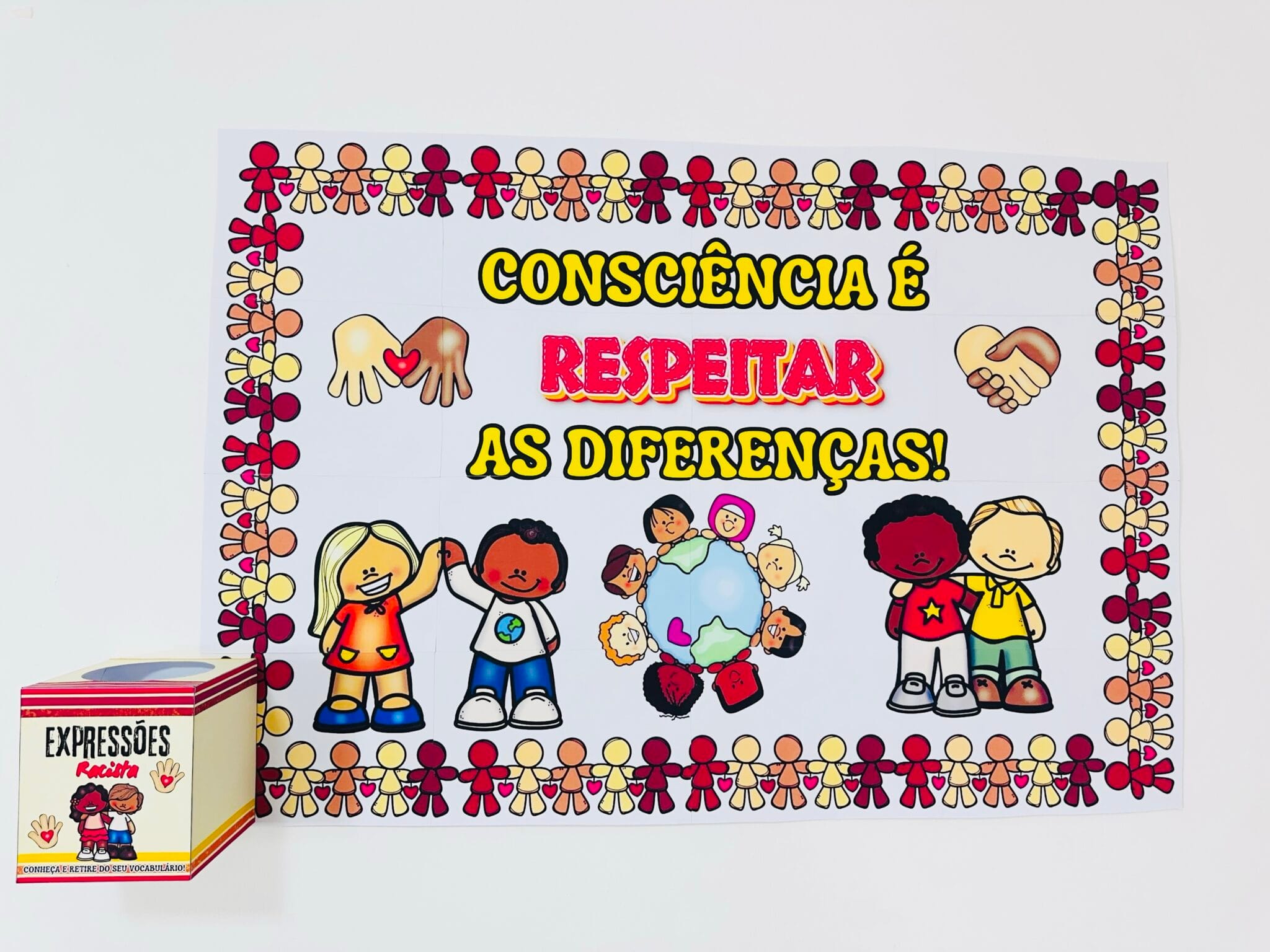 PAINEL CONSCIÊNCIA É RESPEITAR AS DIFERENÇAS – Rota Pedagógica