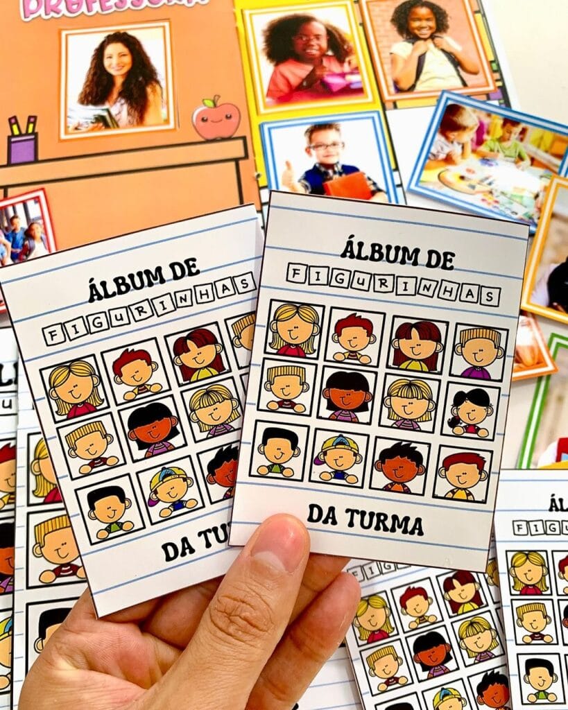 ÁLBUM DE FIGURINHAS DA TURMA – Rota Pedagógica