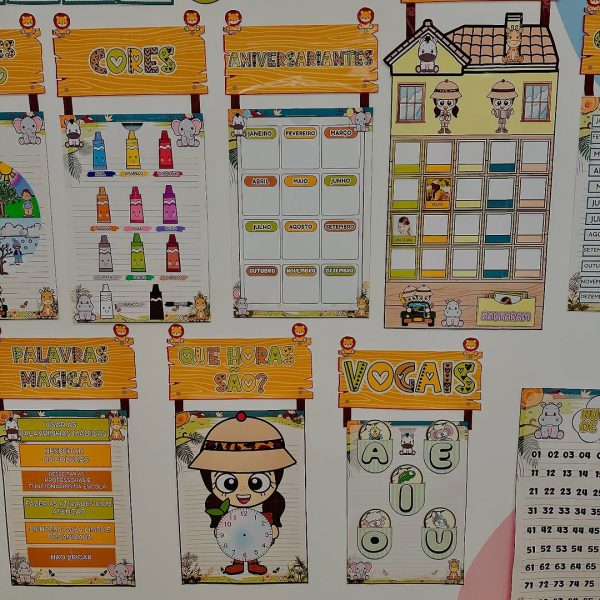 KIT DECORAÇÃO DE SALA SAFARI ESPECIAL - Imagem 7