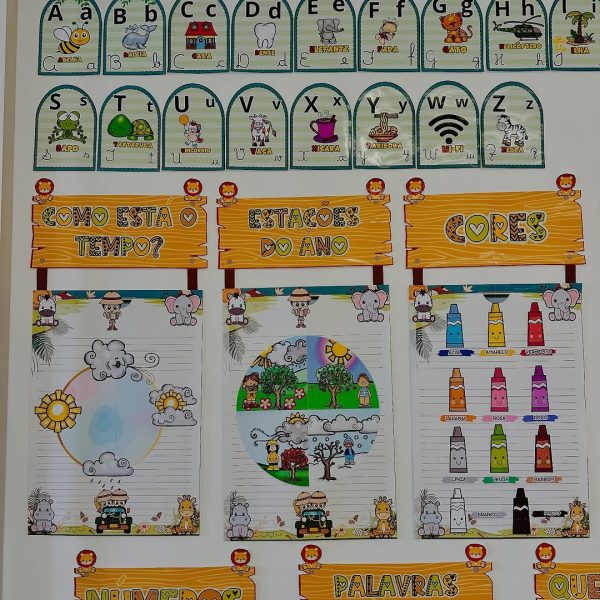 KIT DECORAÇÃO DE SALA SAFARI ESPECIAL - Imagem 4