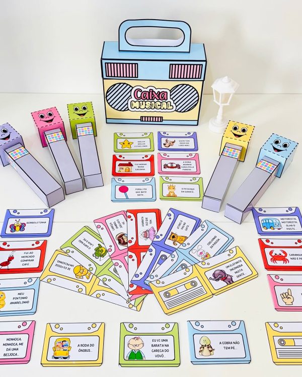 SUPER KIT CAIXA MUSICAL