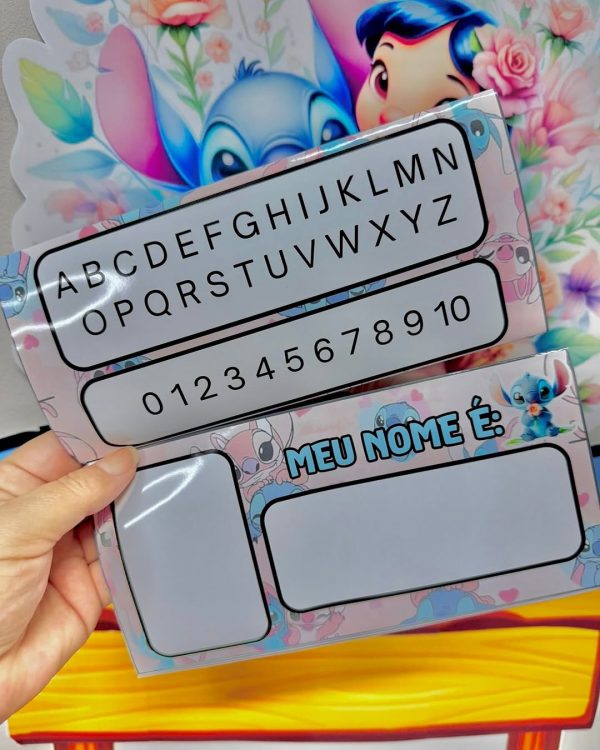 SUPER KIT DECORAÇÃO DE SALA STITCH & ANGEL - Imagem 2