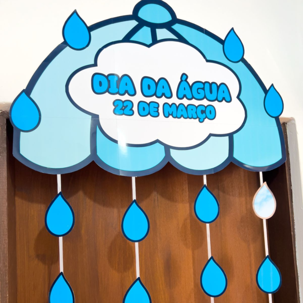 PAINEL DECORAÇÃO DE PORTA DIA DA ÁGUA – Rota Pedagógica