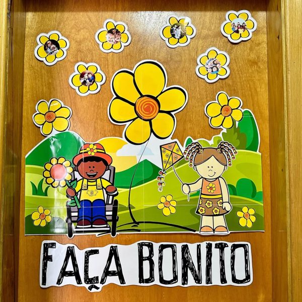PAINEL DECORAÇÃO DE PORTA/ PAREDE MAIO LARANJA - Image 3