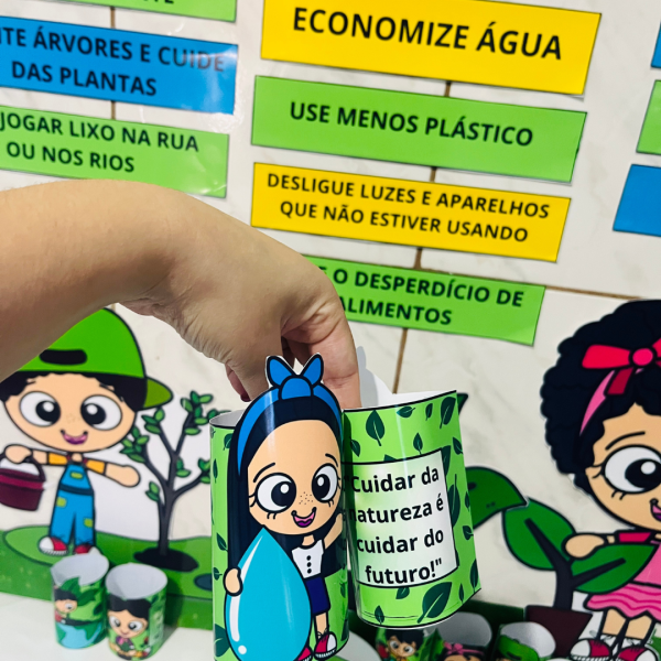 PAINEL MEIO AMBIENTE - PLANETA LIMPO, FUTURO SEGURO