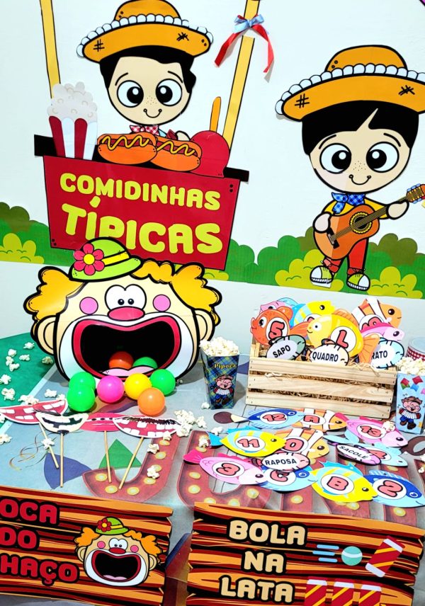 KIT ARRAIÁ COMPLETO: DIVERSÃO DA ROÇA - Imagem 3