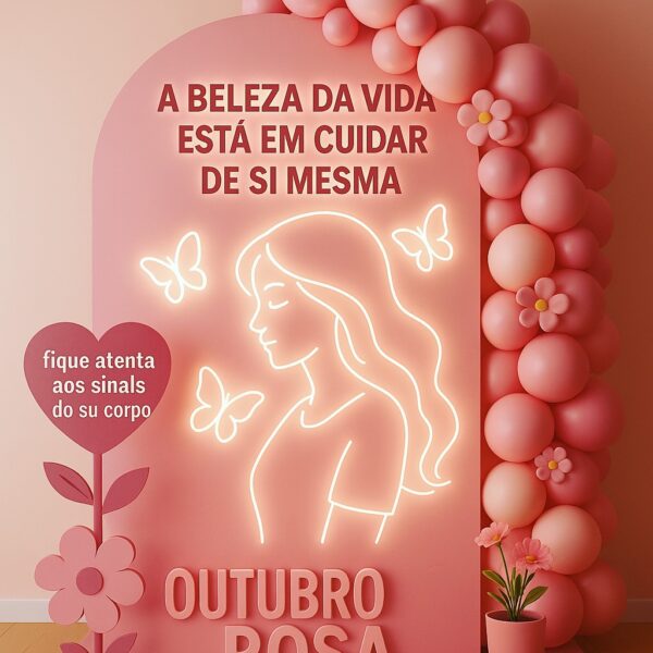 PAINEL OUTUBRO ROSA: BELEZA