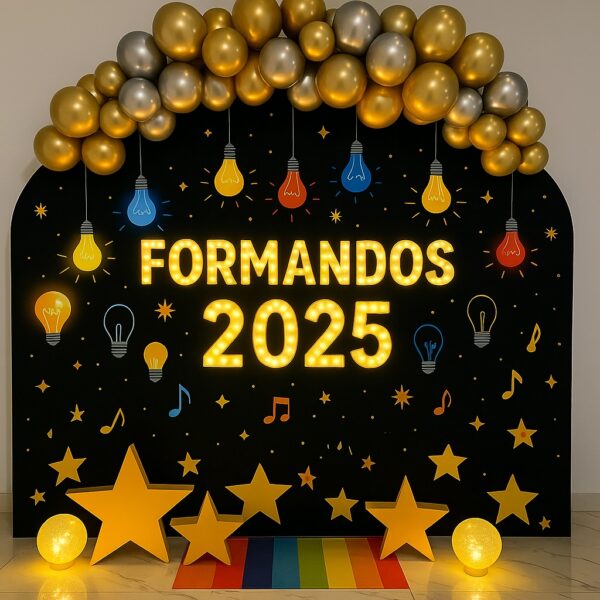 PAINEL FORMATURA - FESTA DE LUZ