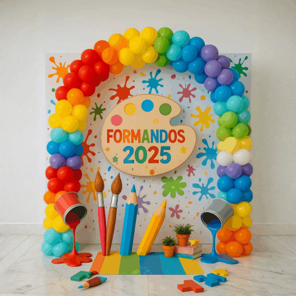 PAINEL FORMATURA - COLORINDO