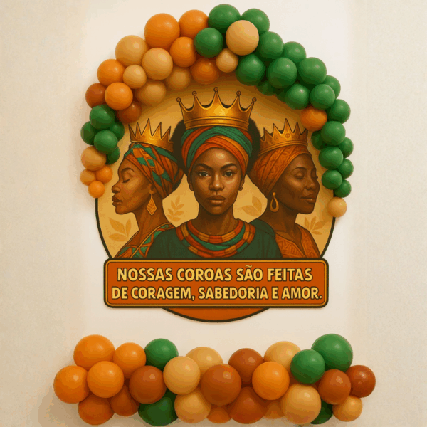 PAINEL CONSCIÊNCIA NEGRA - COROA
