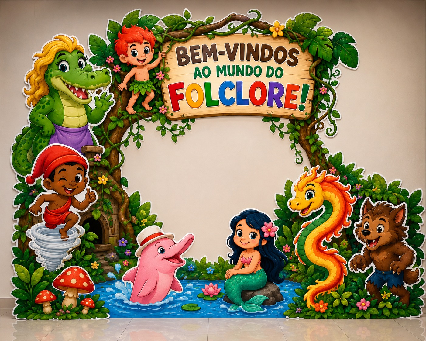 Painel Folclore – Bem-vindos ao Folclore